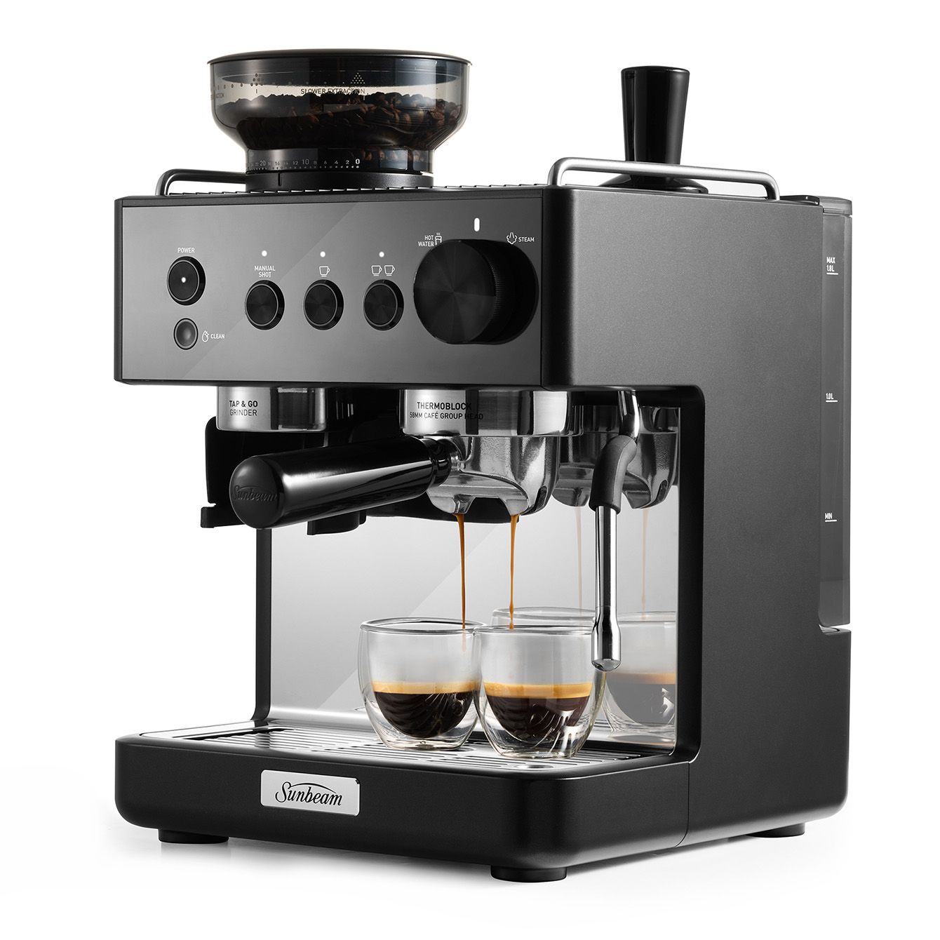 EMM5500BK_Sunbeam_Coffee_Machine_Origins_Classic_Espresso_Product_Angle_1340x1340_5854ed217f